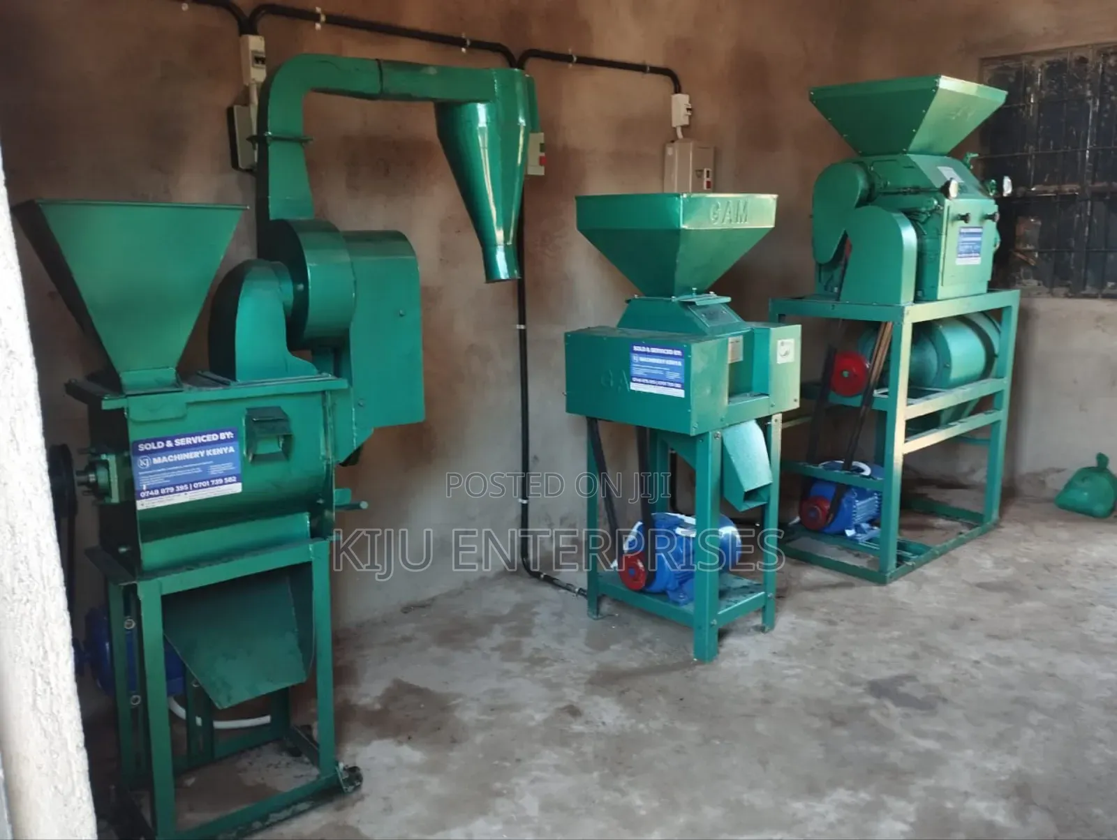 Asset of Roller Mill, Crusher and Huller Available
