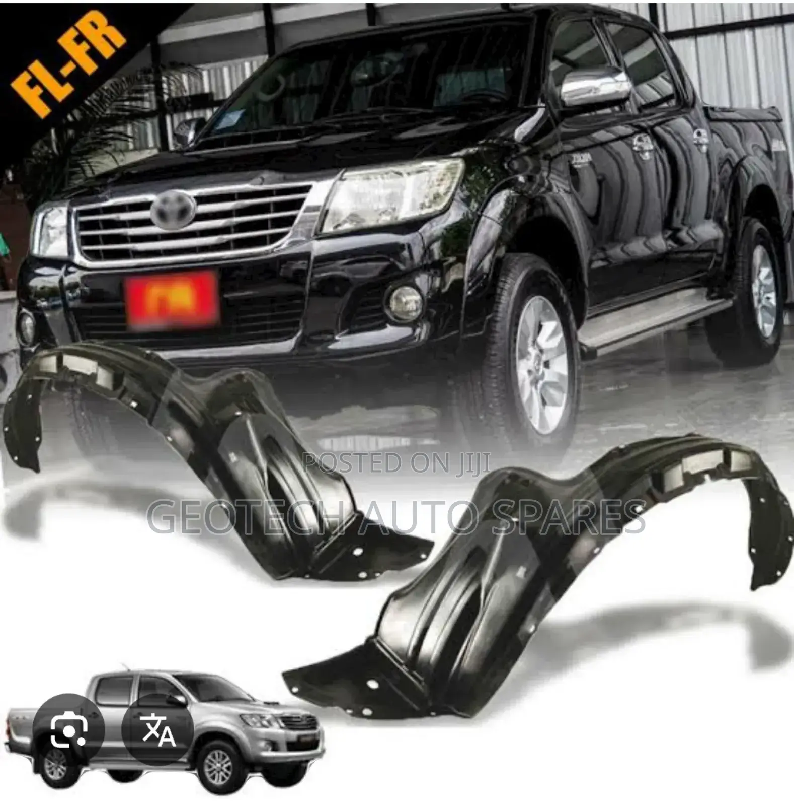 Hilux Vigo Stone Guard Available