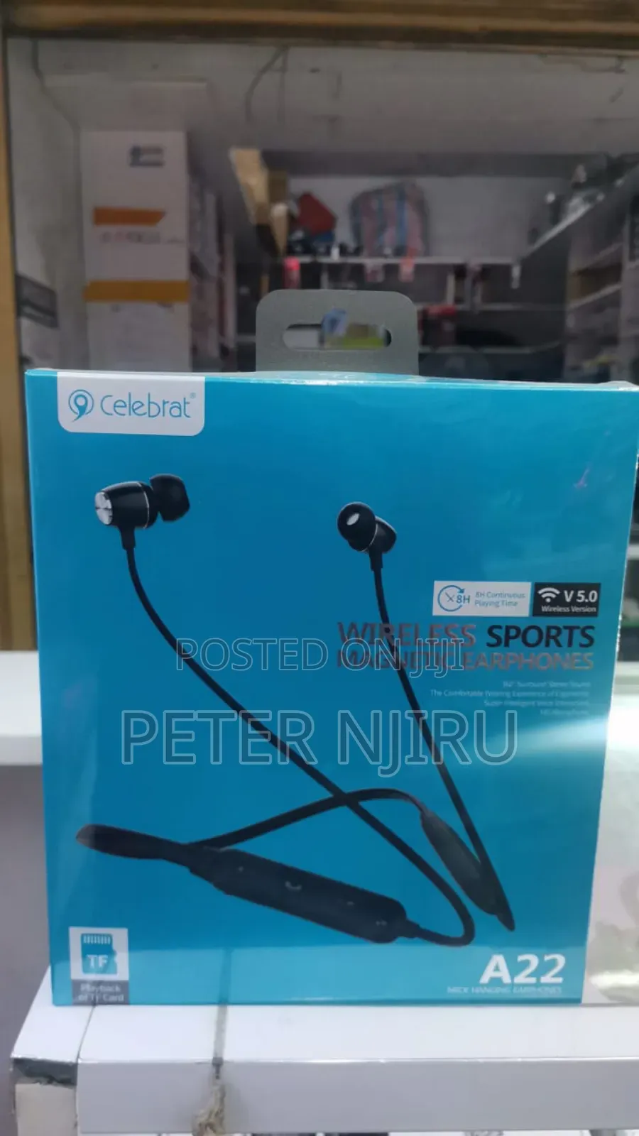 Celebrat A22 Wireless Sports Earphones,