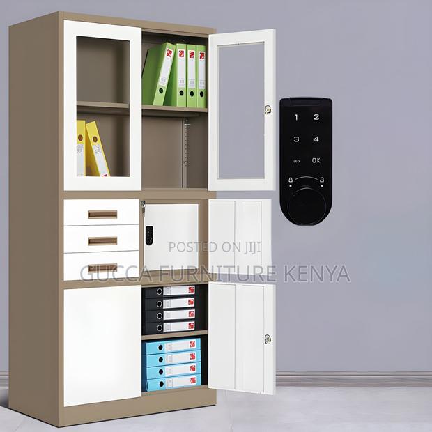 Cabinets:2-Door Office Locking File Cabinet With Safe - thumbnail 6