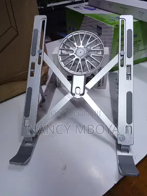 Aluminum Laptop Stand With a Fan