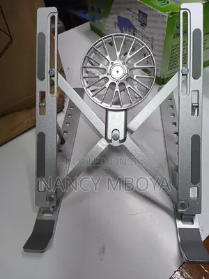 Aluminum Laptop Stand With a Fan