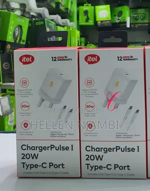 Itel Icw-104uc Charger Pulse 1 *20w Type C Fast Charger
