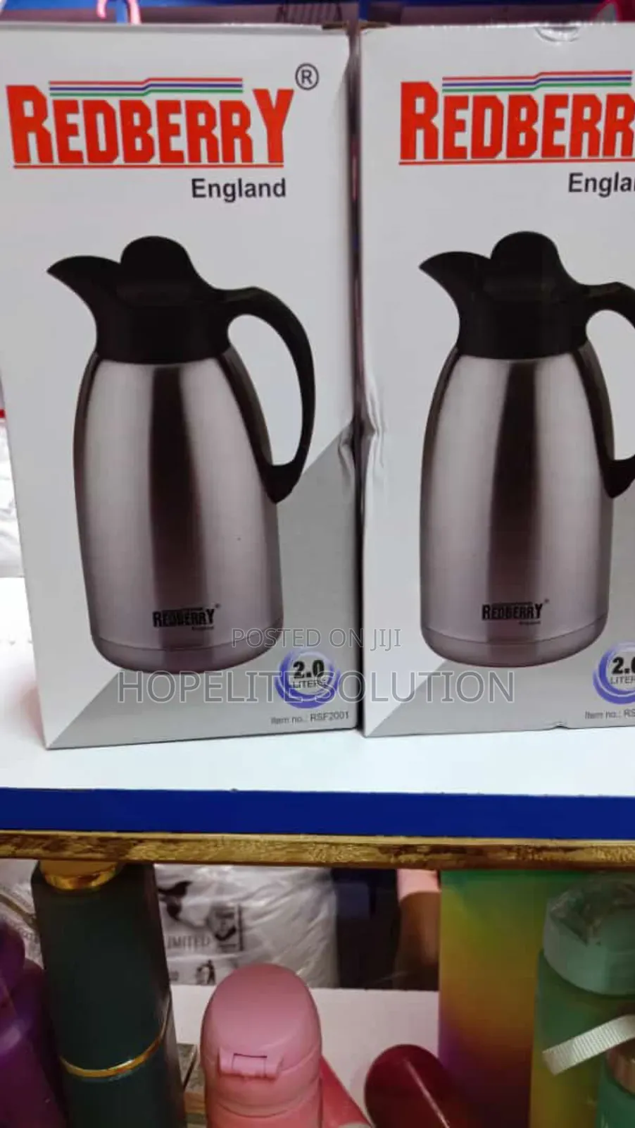 Redberry 2 Litres Stainless Thermos