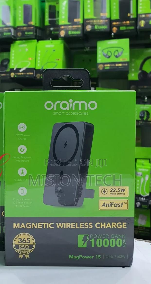 Oraimo Magpower 15 Opb-7102w 10000mah Magnetic 