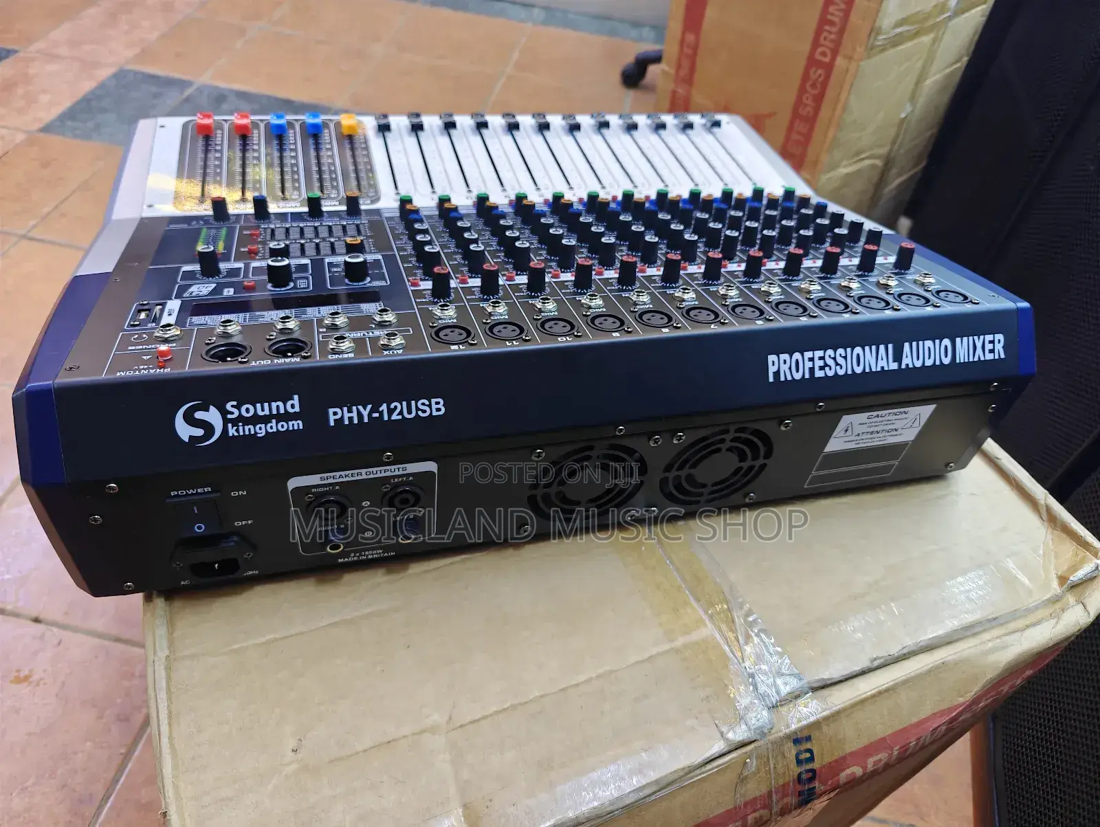 Pro 12 Channel Powered Mixer