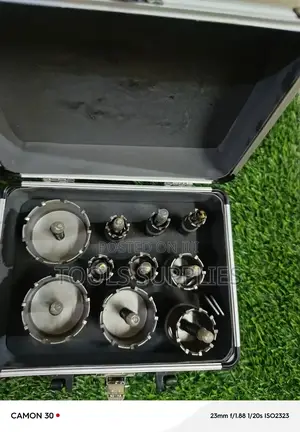 10 PCS Metal Hole Saw Set