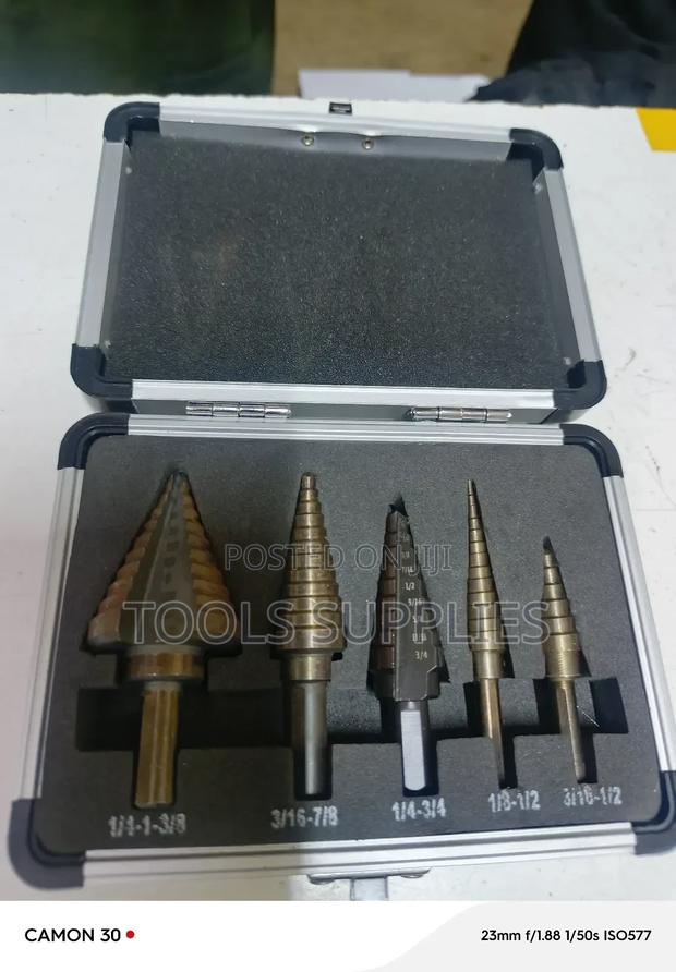 5 PCS Step Drill Bits Set - main view