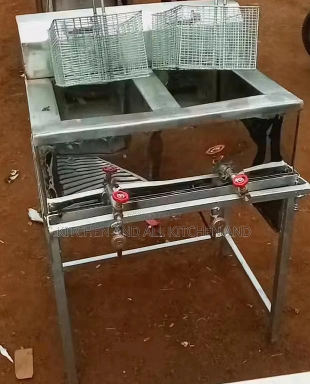 Stainless Steel Gas Deep Fryer