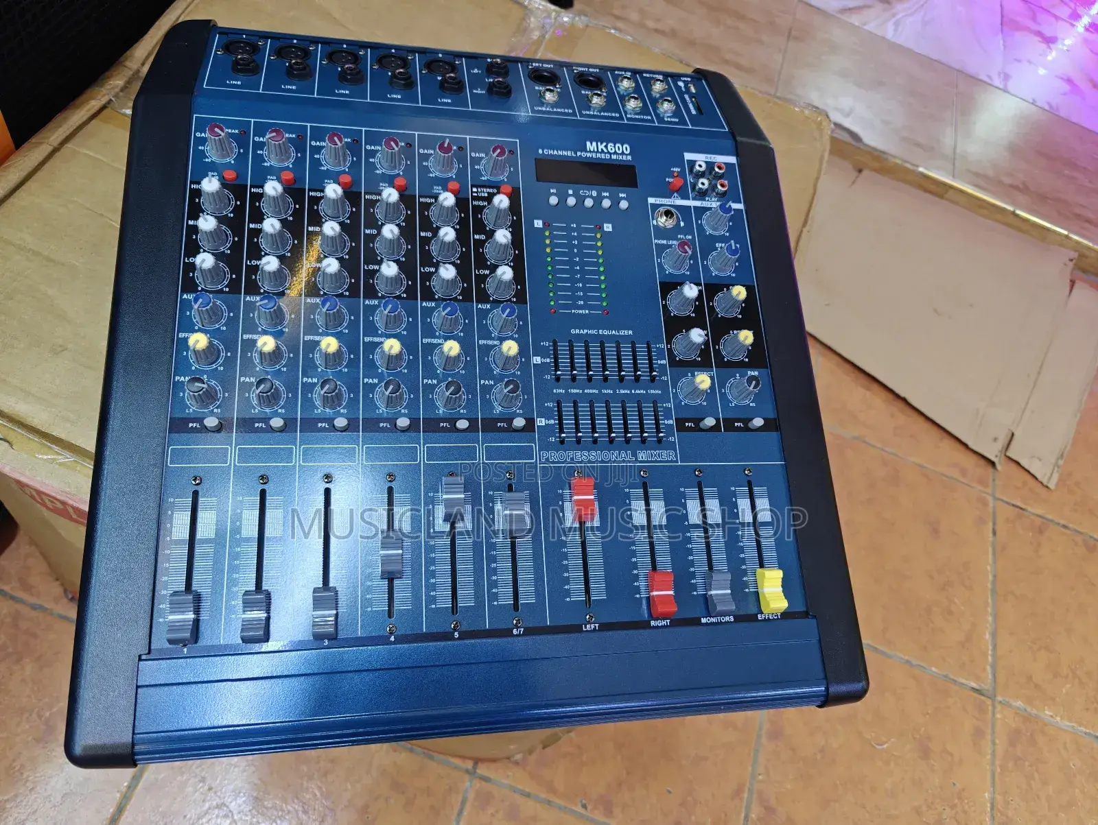 Powered Mixer Mk600 6ch