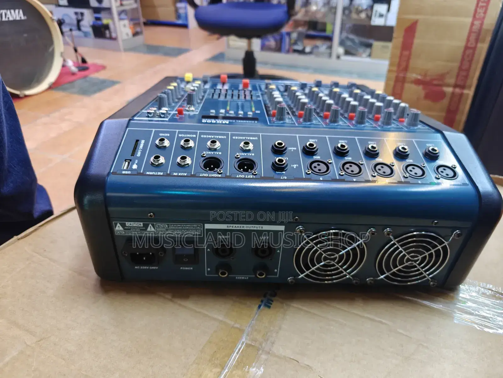 Powered Mixer Mk600 6ch