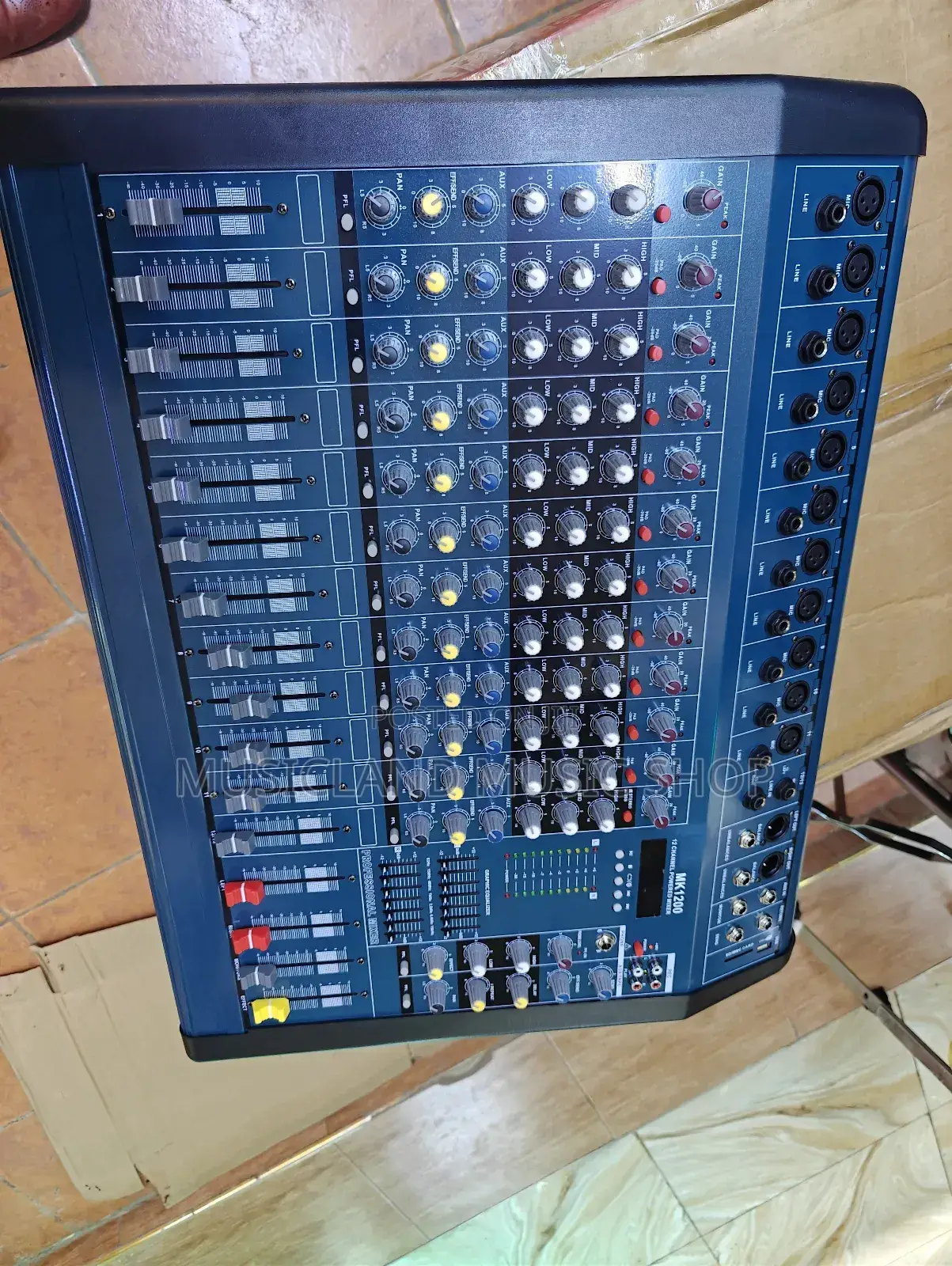 Mk 1200 12ch Powered Mixer
