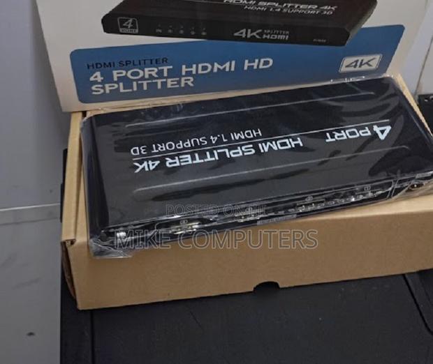 Hdmi Splitter 1 *4 Black