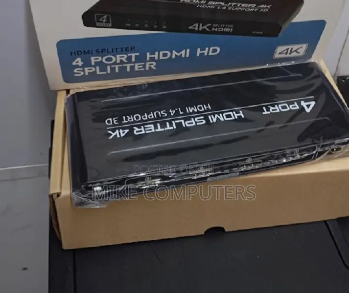 Hdmi Splitter 1 *4 Black