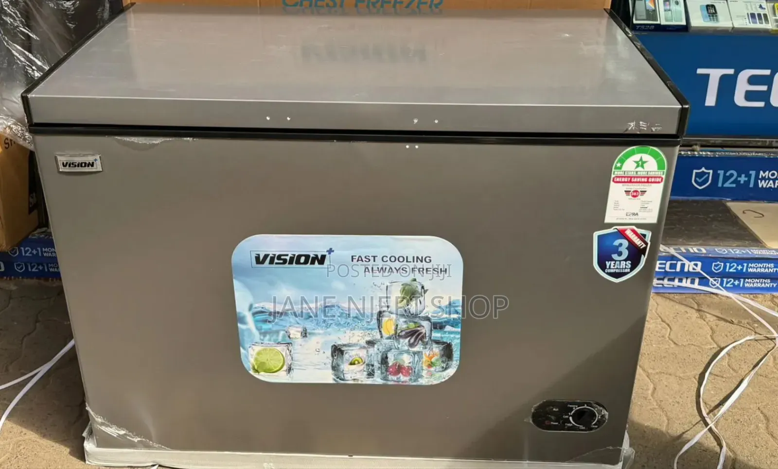 Vision Plus 300 Liters Deep Freezer