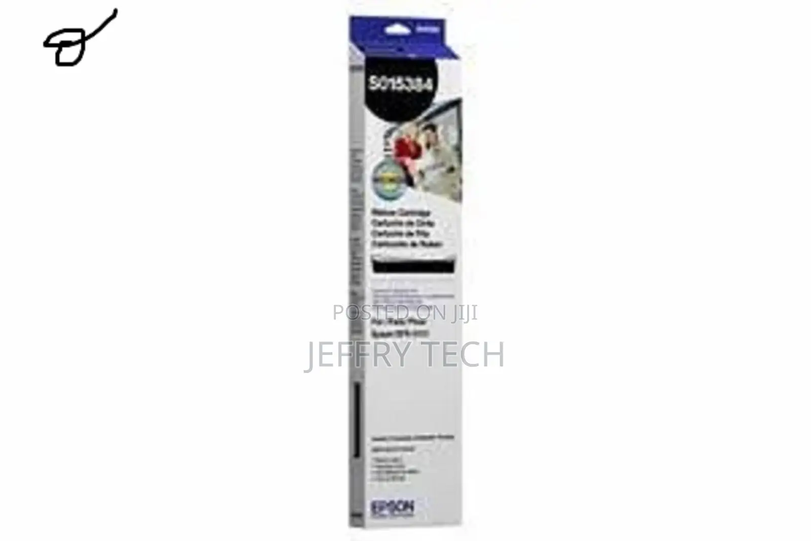 Epson DFX-9000 Black Ribbon (S015384)