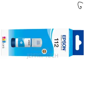 Epson 112 Ecotank Pigment Cyan Ink Bottle