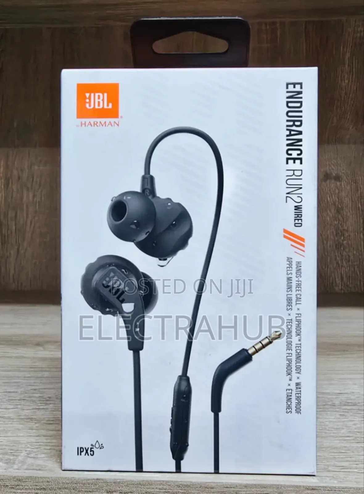 JBL Endurance Run 2 Wired Earphones Brand New Sealed