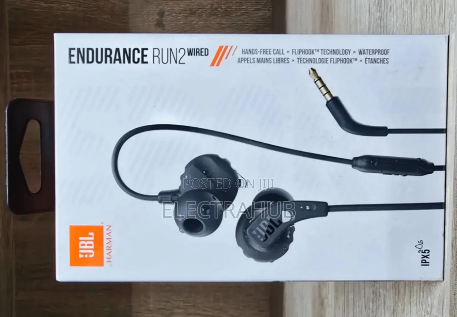 JBL Endurance Run 2 Wired Earphones Brand New Sealed