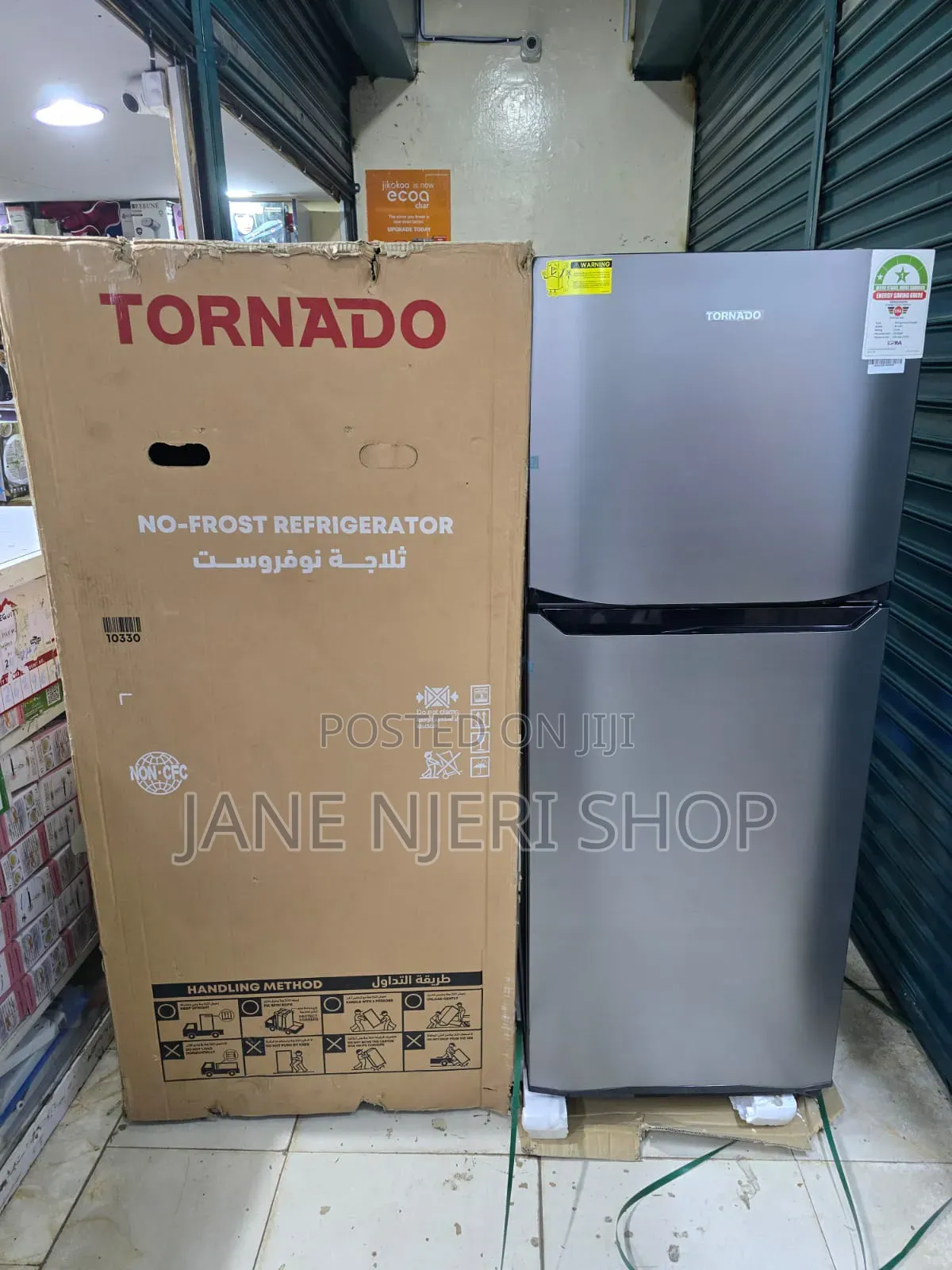 Tornado 304 Double Door Fridge