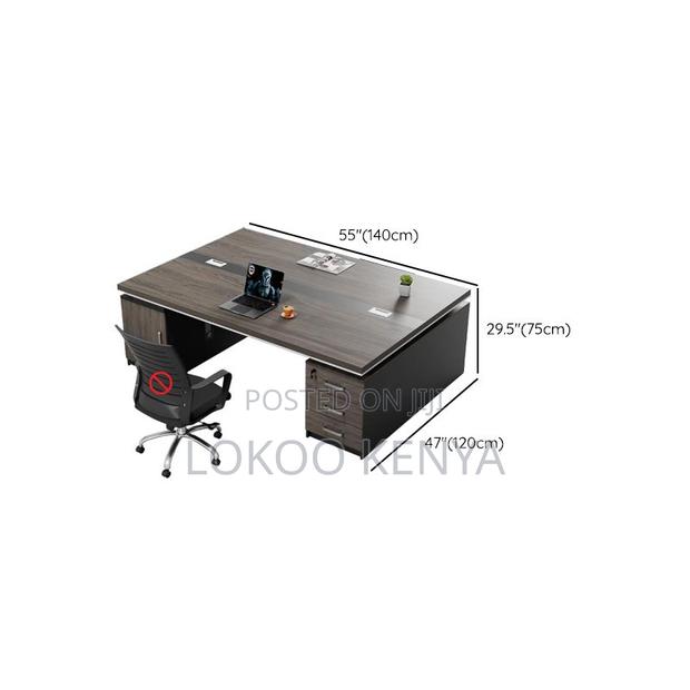 Office Desk: 1.6 Meter Manager Executive Office Desk - thumbnail 3