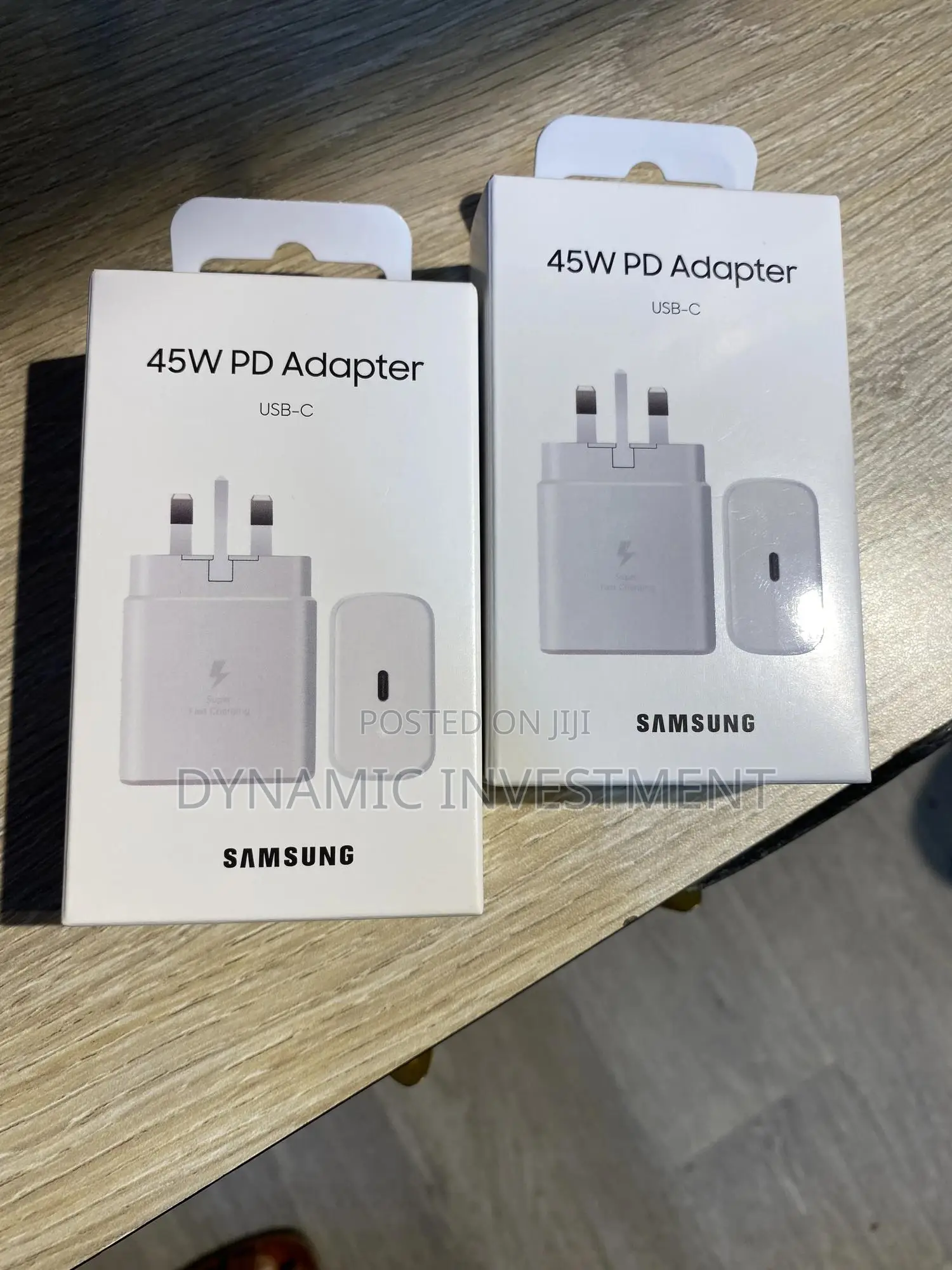 Samsung Original 45w Charger Adapter Usb-C Pd Uk Plug-White