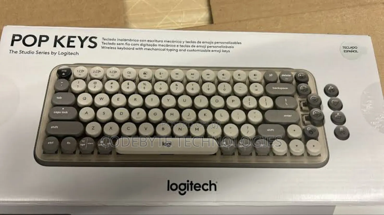 Logitech Pop Keys Wireless Mechanical Emoji Keyboard