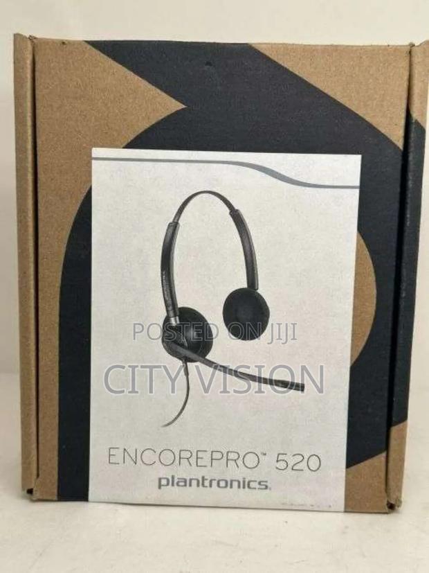 Poly Encorepro Hw520 Wired Headset Eanda Binaural Headphones - main view