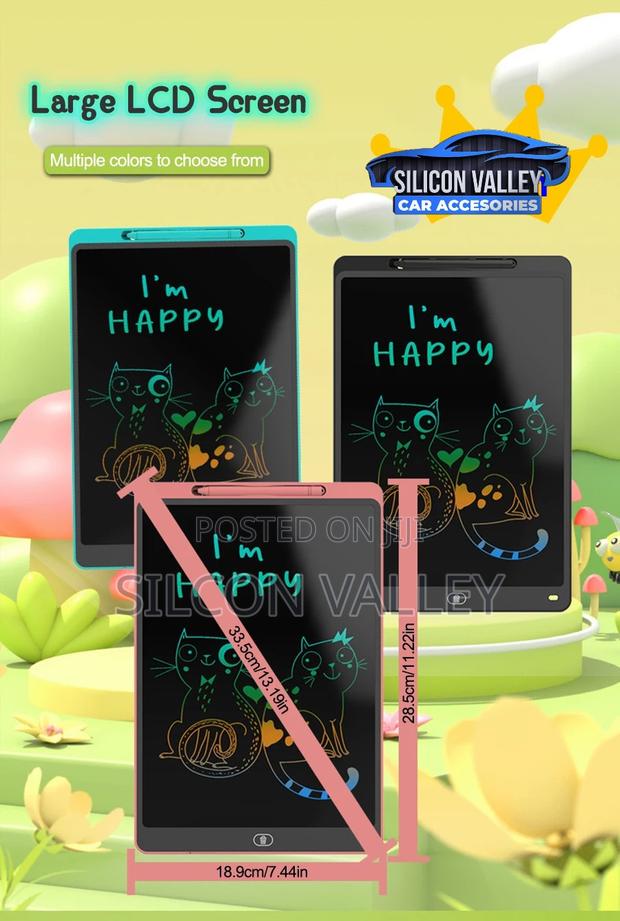 8.5"/ 10"/ 12" LCD Writing Tablet Drawing Board Colorful Pad - thumbnail 2