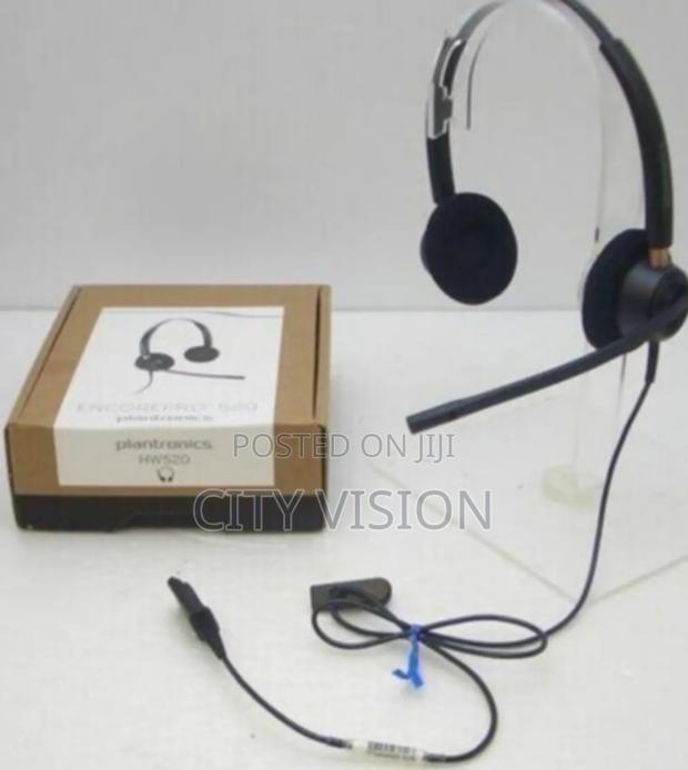 Poly Encorepro Hw520 Wired Headset Eanda Binaural Headphones - thumbnail 4