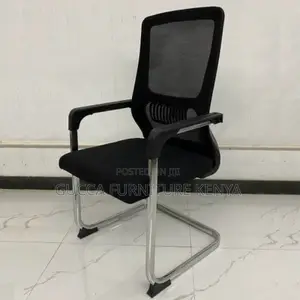 Office Chairs:Fixed Arms Mesh Computer Chair for Office