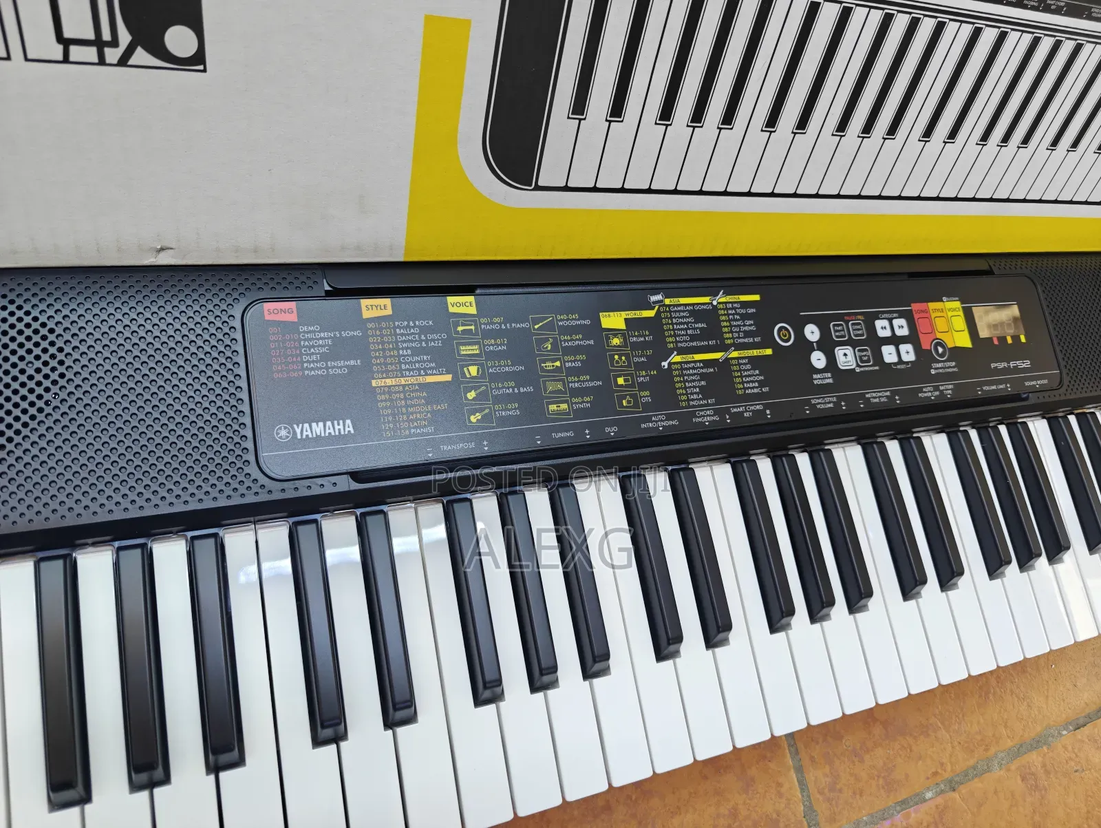 Yamaha PSR F52