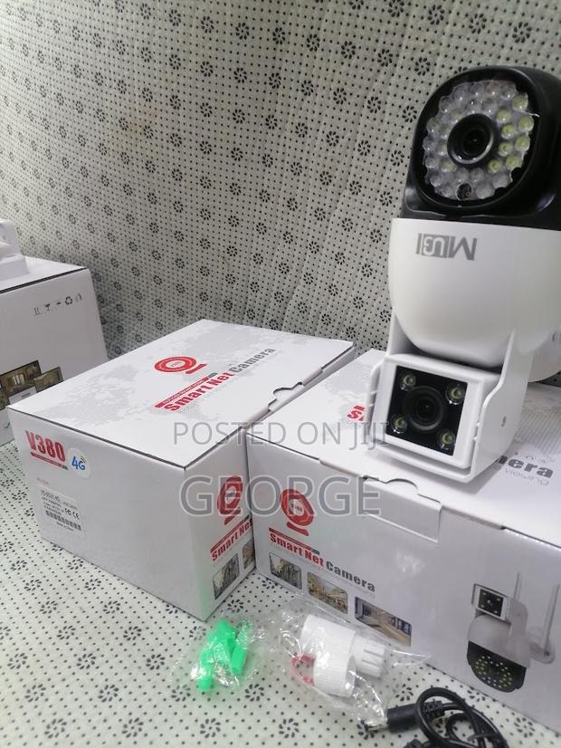 Customized 4g Dual Lens Camera V380 Simcard Camera