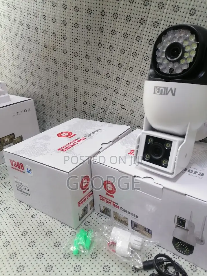 Customized 4g Dual Lens Camera V380 Simcard Camera