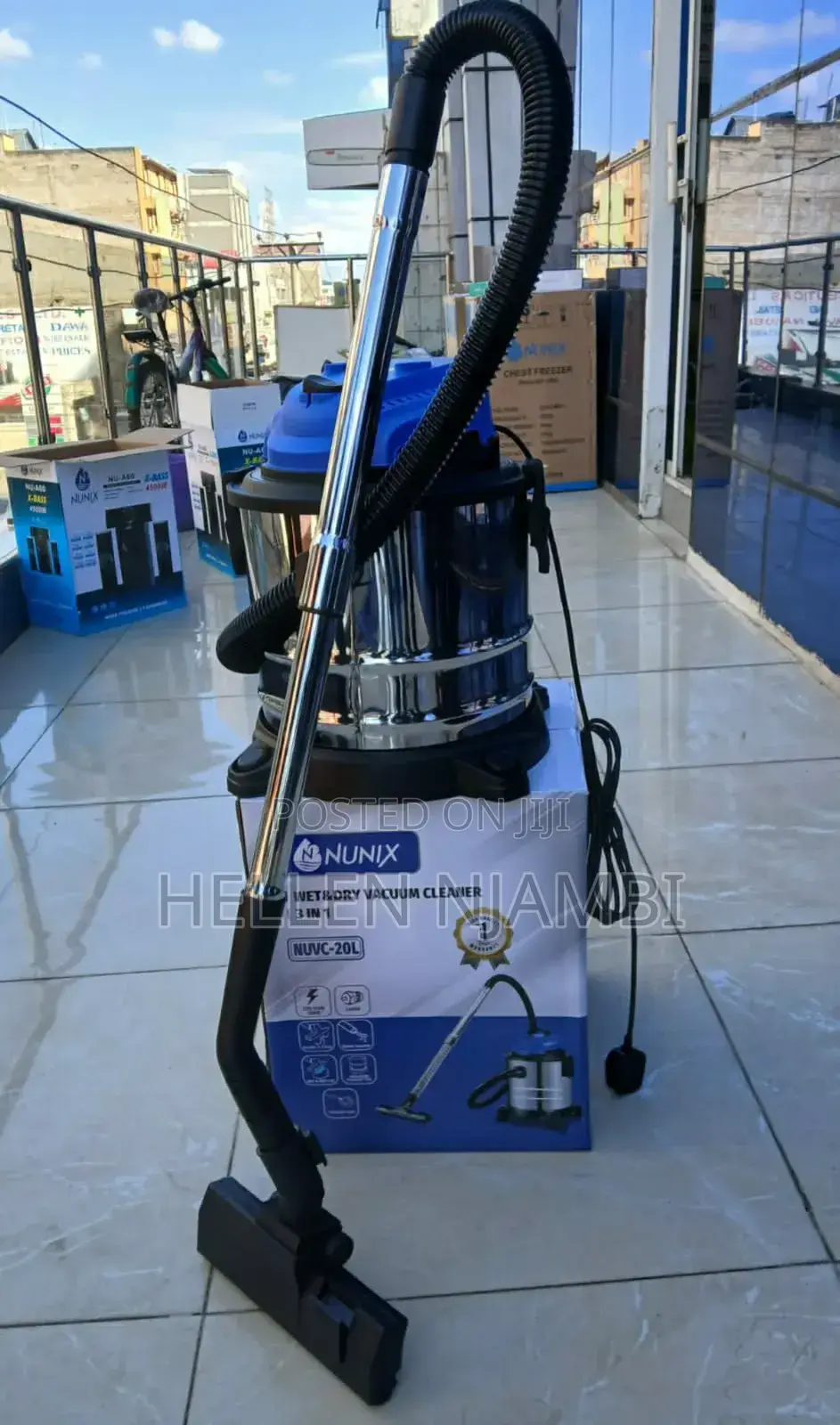20 Litres Nunix Wet and Dry Vacuum Cleaner