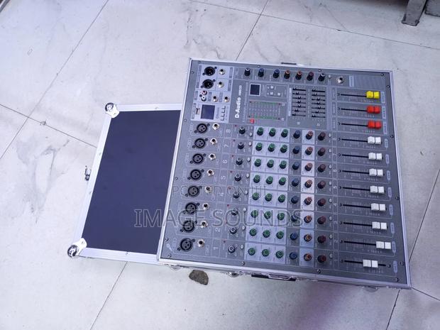 Mixer 8channel Amplified With Rack Enclosure - main view