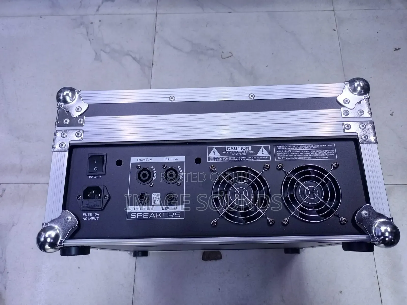 Mixer 8channel Amplified With Rack Enclosure