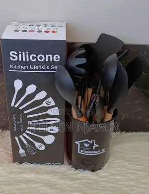 Silicone Kitchen Spoon Set