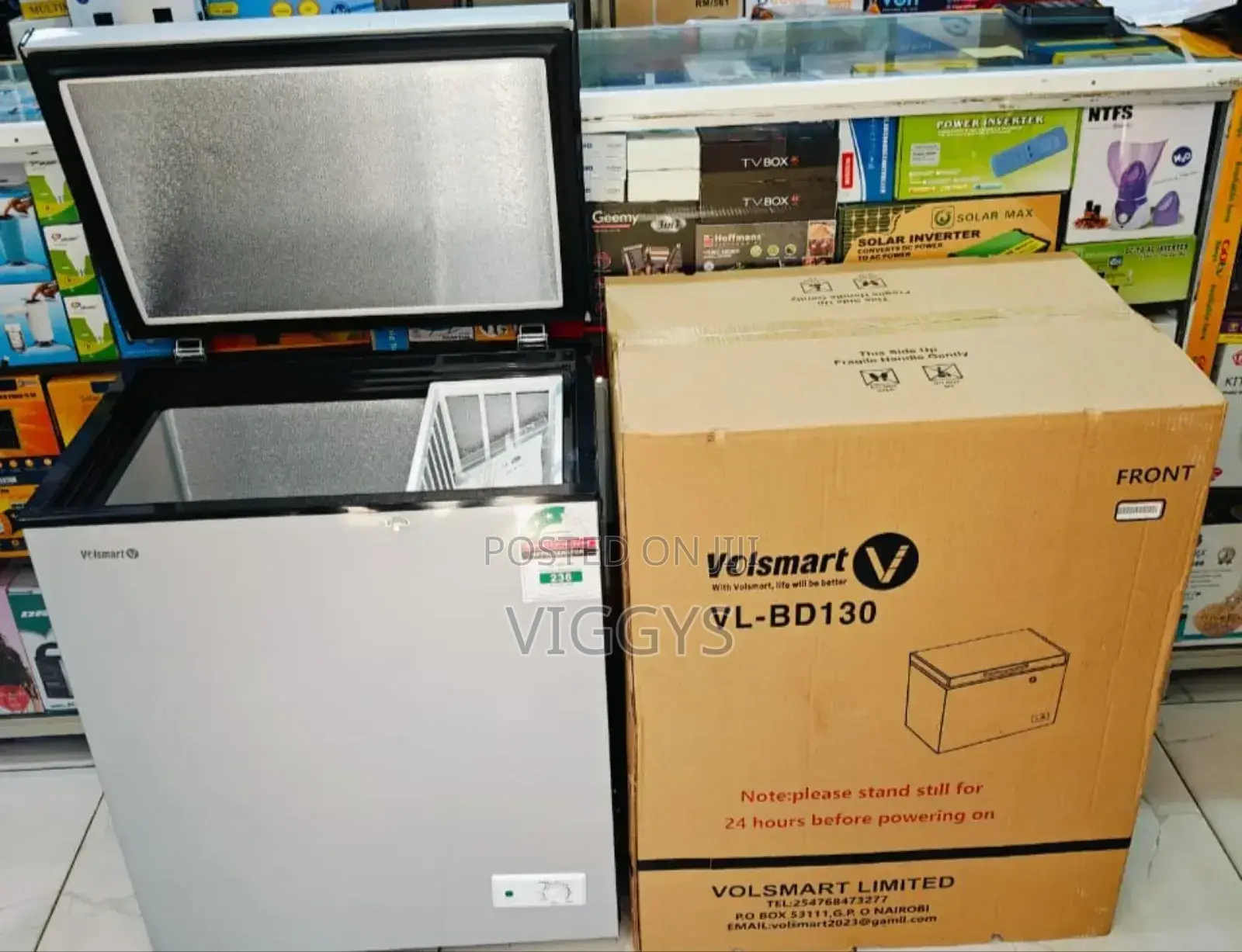 Volsmart 130 Litres Deep Freezer