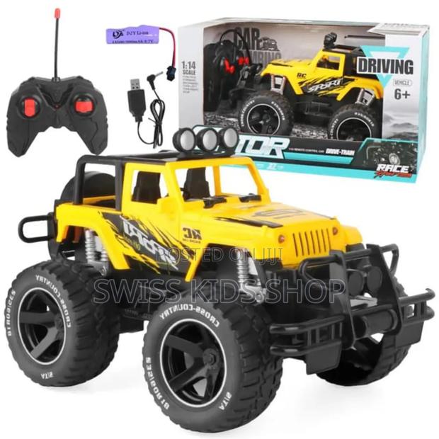 Remote Controlled Monster Truck Jeep - main view