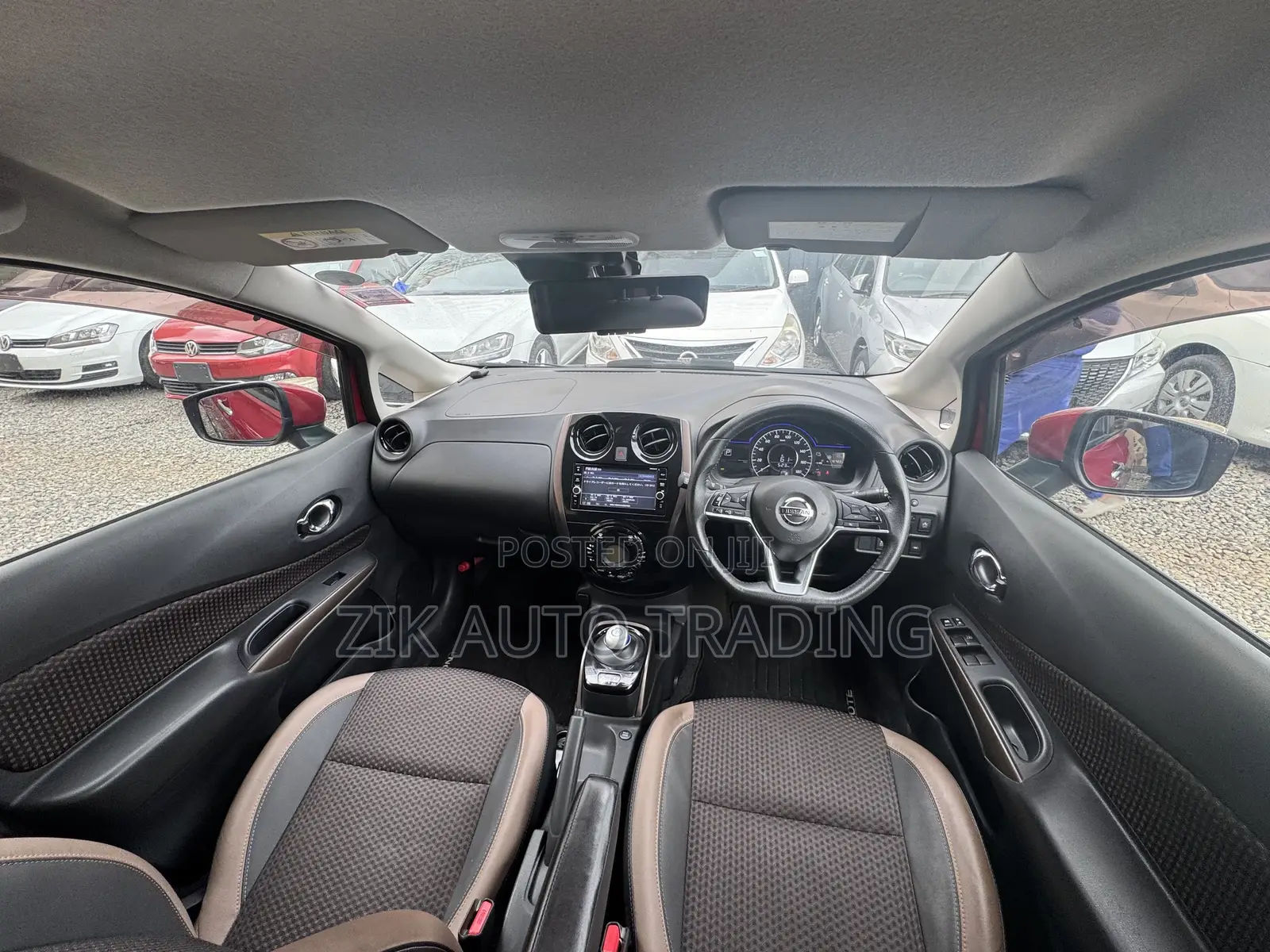 Nissan Note 2018 Red