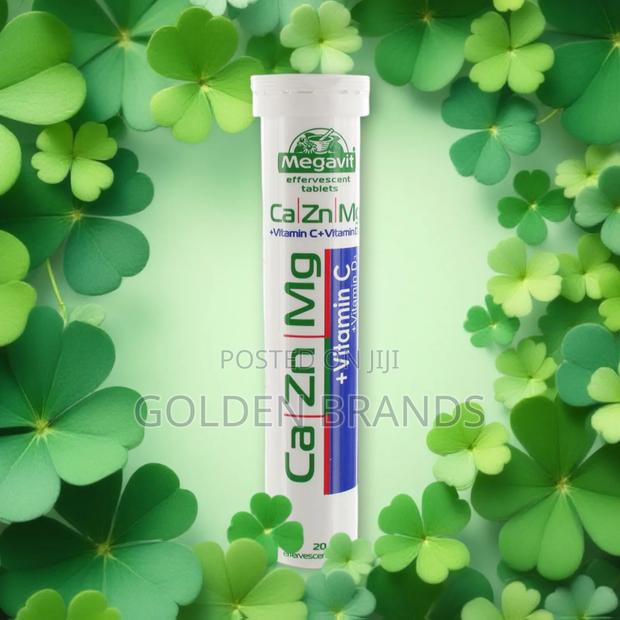 Megavit Calcium/Zinc/ Magnesium
20 Eff Tabs - main view