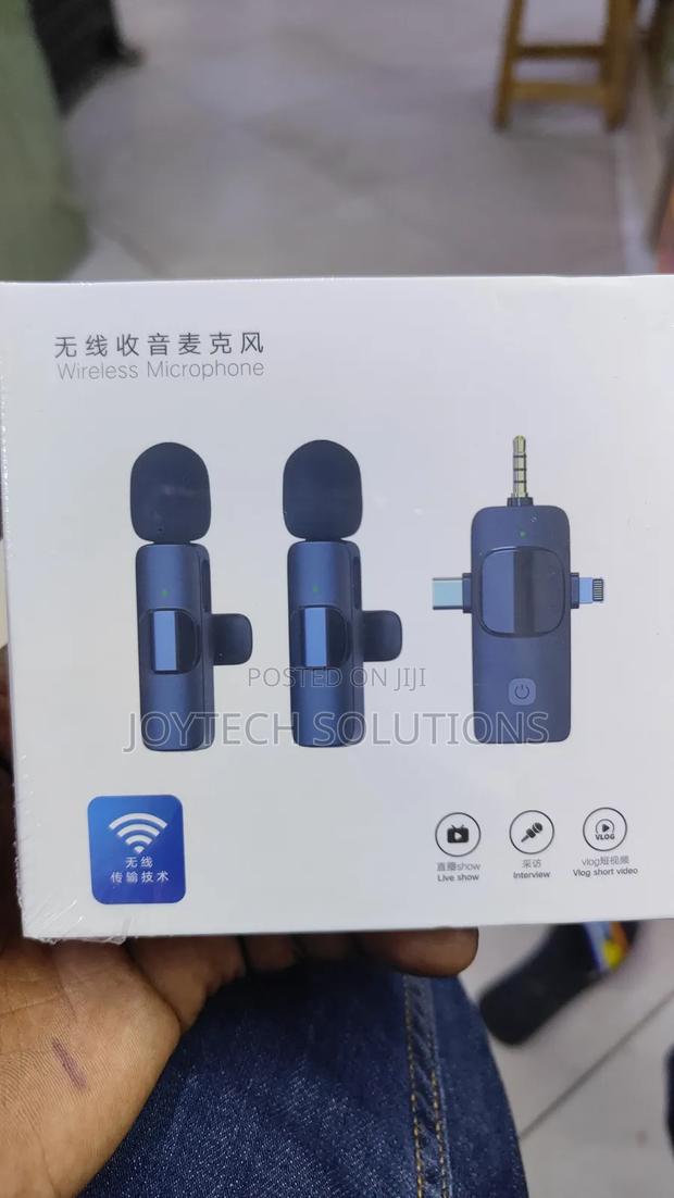 Dual Phone Wireless Lapel Microphone Upto 20 Meter Wireless) - main view