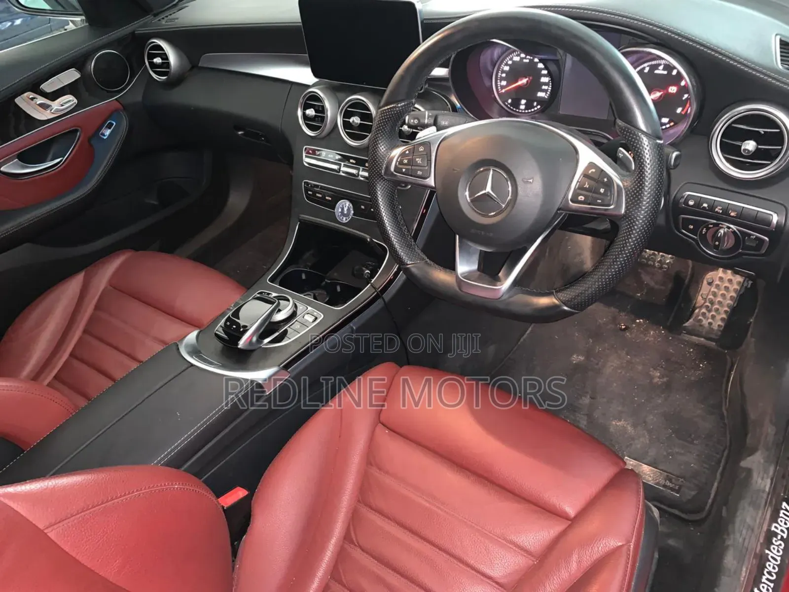 Mercedes-Benz C200 2018 Red
