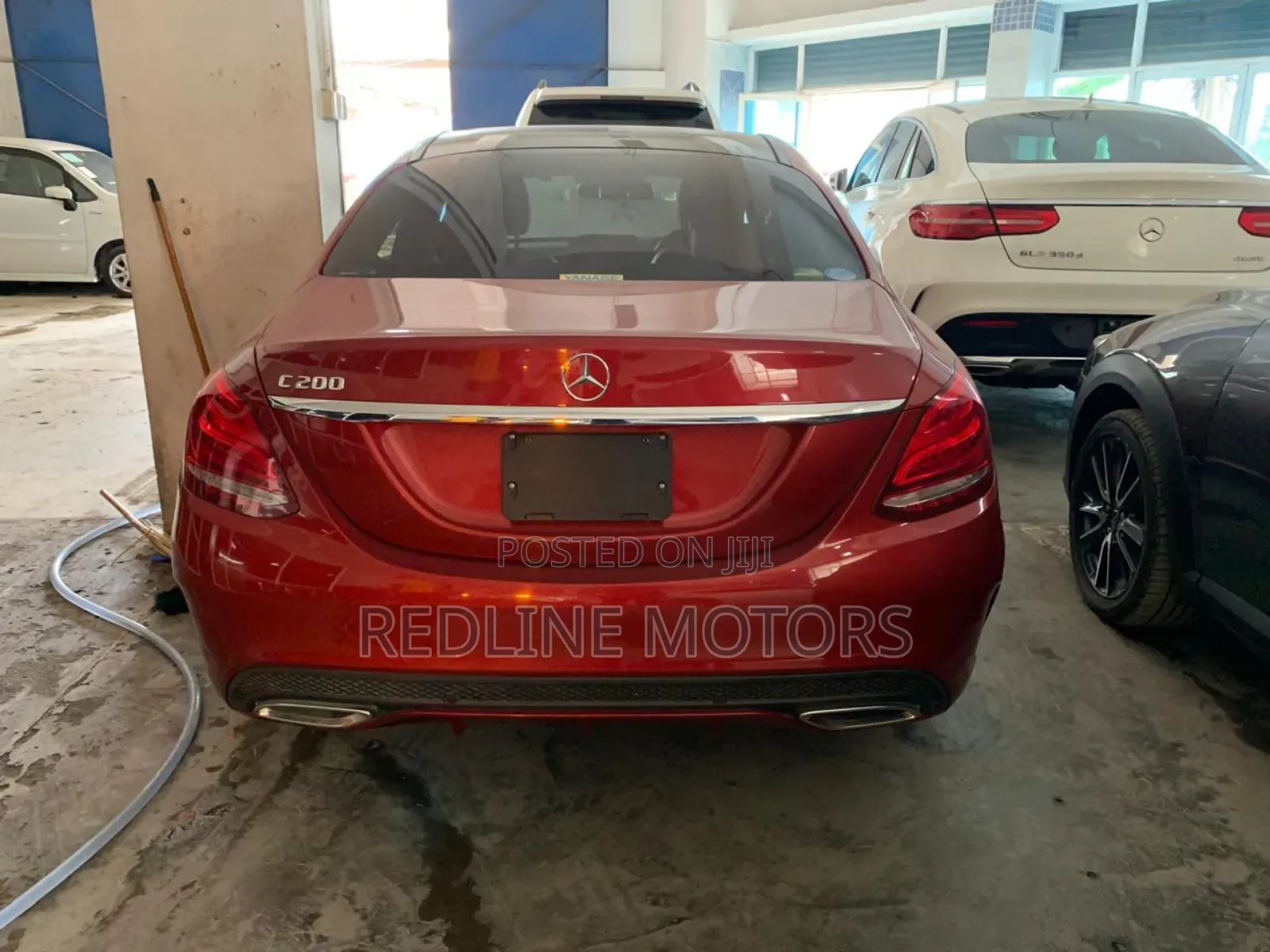Mercedes-Benz C200 2018 Red