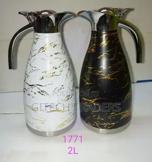 20 Litres Marble White and Black