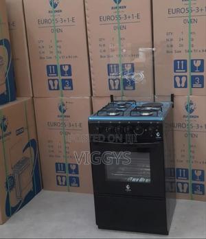50 by 55 Euroken 3+1 Standing Cooker Electric Oven Cooker