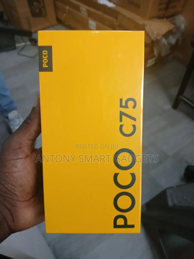New Xiaomi Poco C75 256 GB Black - main view