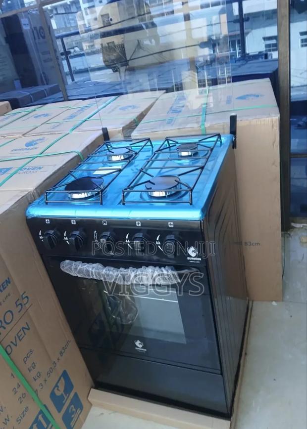 50×55 Euroken Full Gas Standing Cooker With Gas Oven Cooker+