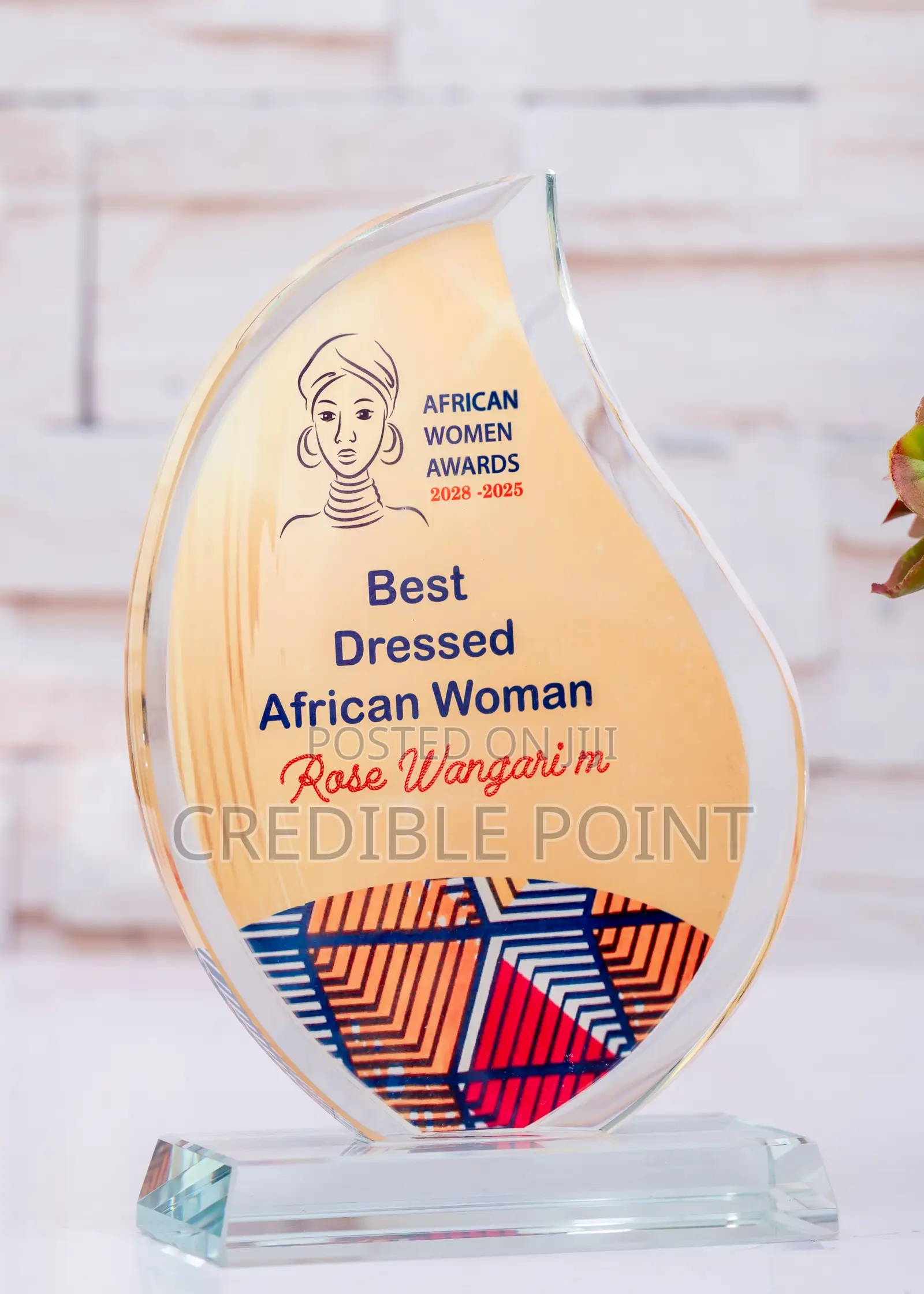Rose Crystal Award
